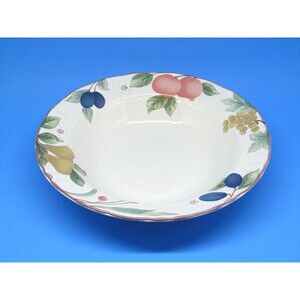 Mikasa Fruit Panorama  Rimmed Vegetable Serving Bowl 10 1/2 "